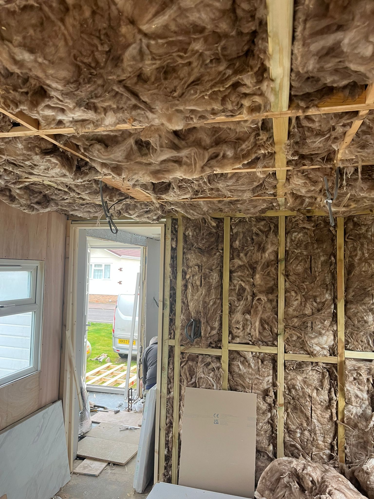 Caravan Conversion in Rowtown.